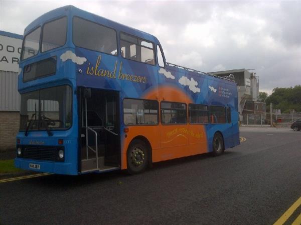 95 Semi Open top Volvo Olympian Northern Counties