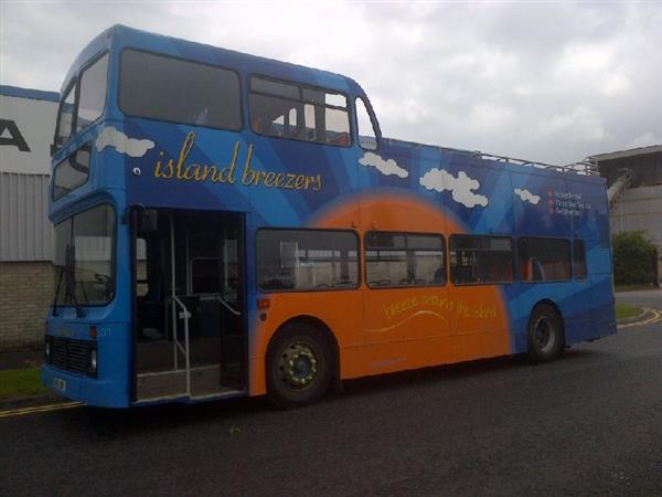 95 Semi Open top Volvo Olympian Northern Counties