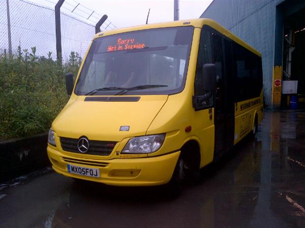Mercedes low floor Sprinter