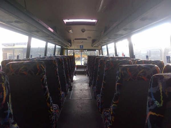 1987 Leyland Tiger Manual without seats {file pic} 1987 Leyland Tiger Manual without seats {file pic}