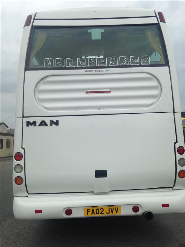 2002 MAN Noge 24.400 Tri-axle 49 Seat Executive 2002 MAN Noge 24.400 Tri-axle 49 Seat Executive