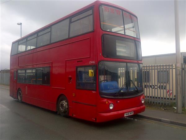 2001 DENNIS TRIDENT DUAL DOOR LOW FLOOR DOUBLE DECKER BUS