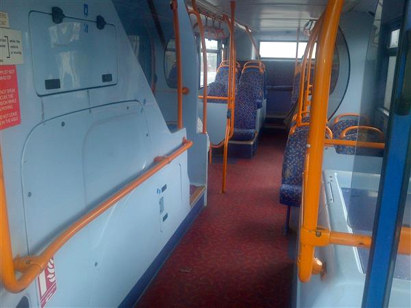 2001 DENNIS TRIDENT DUAL DOOR LOW FLOOR DOUBLE DECKER BUS