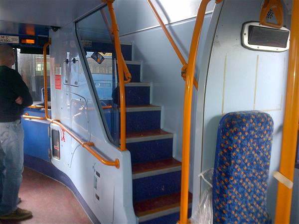 2001 DENNIS TRIDENT DUAL DOOR LOW FLOOR DOUBLE DECKER BUS