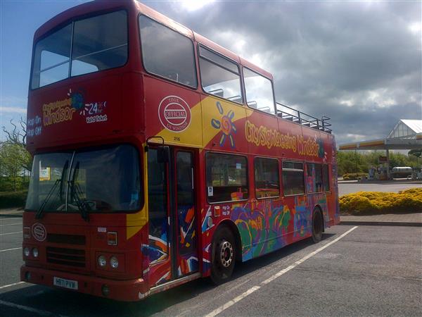 1990 Semi open top Leyland Olympian Cummins L10 engine 1990 Semi open top Leyland Olympian Cummins L10 engine