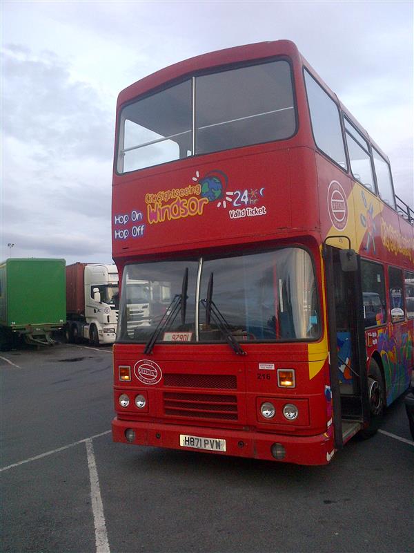 1990 Semi open top Leyland Olympian Cummins L10 engine 1990 Semi open top Leyland Olympian Cummins L10 engine