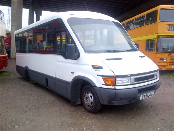  2001 IVECO DAILY 16 SEAT WELFARE BUS NEW MOT
