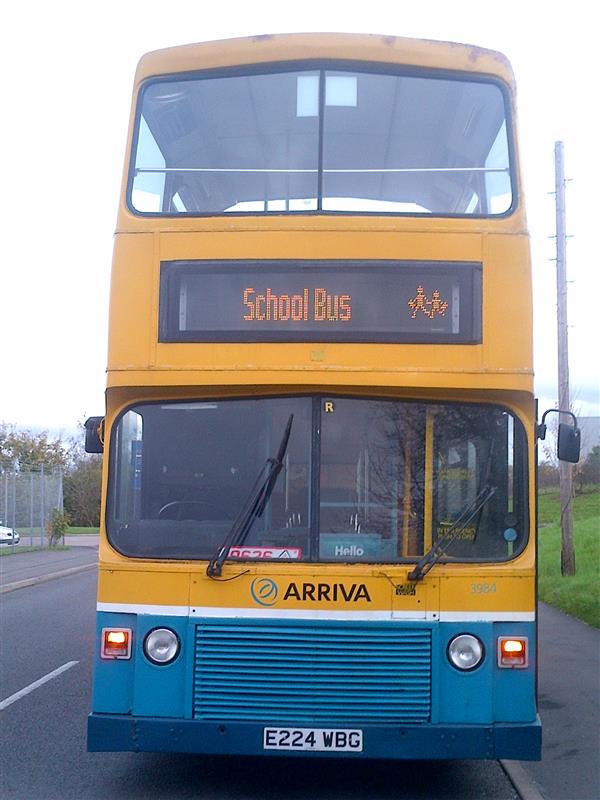 1988 LEYLAND OLYMPIAN SEMI OPEN TOP BUS 1988 LEYLAND OLYMPIAN SEMI OPEN TOP BUS
