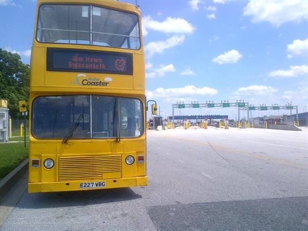 1988 LEYLAND OLYMPIAN SEMI OPEN TOP BUS 1988 LEYLAND OLYMPIAN SEMI OPEN TOP BUS
