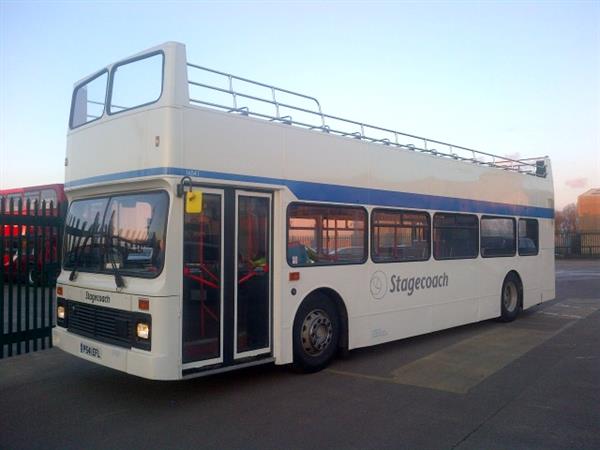1996 Volvo Olympian 4.0 metre high open top bus