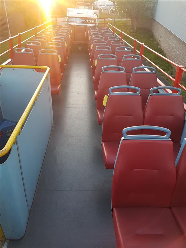 2001 Volvo open top sightseeing bus 2001 Volvo open top sightseeing bus