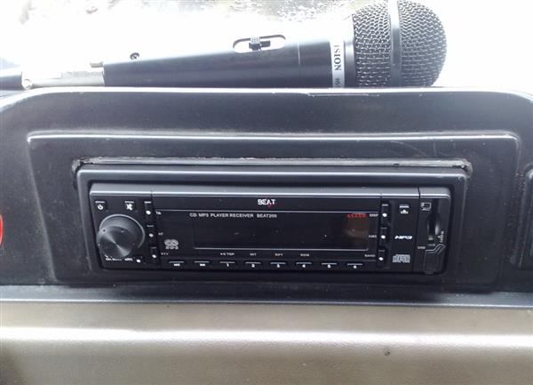12 or 24 volt Radio/CD PA System