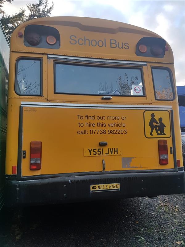 2002 American School bus 2002 American School bus