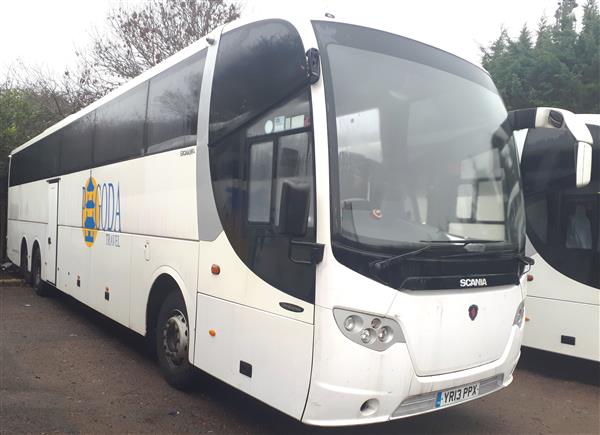 Scania & Sunsundegui Luxury Coaches (Ref:Milburn Travel Limited - In Liquidation) By Order of the Joint Liquidators of Milburn Travel Limited Scania & Sunsundegui Luxury Coaches (Ref:Milburn Travel Limited - In Liquidation) By Order of the Joint Liquidators of Milburn Travel Limited