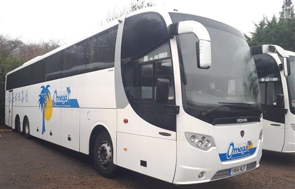 Scania & Sunsundegui Luxury Coaches (Ref:Milburn Travel Limited - In Liquidation) By Order of the Joint Liquidators of Milburn Travel Limited Scania & Sunsundegui Luxury Coaches (Ref:Milburn Travel Limited - In Liquidation) By Order of the Joint Liquidators of Milburn Travel Limited