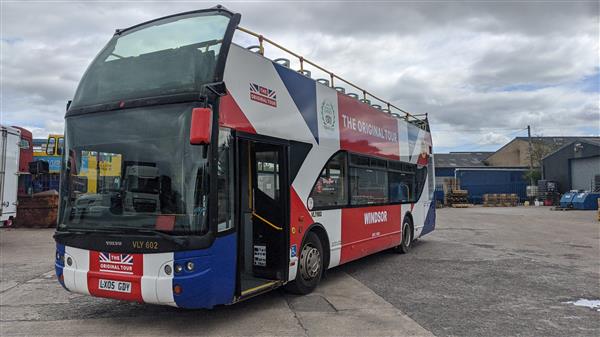 2005 Ayats Volvo B7L new class 6 Mot Full Open Top sightseeing bus