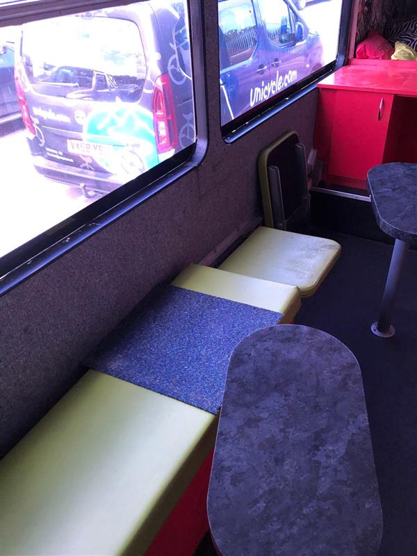 Mobile youth club Leyland Olympian double decker Mobile youth club Leyland Olympian double decker