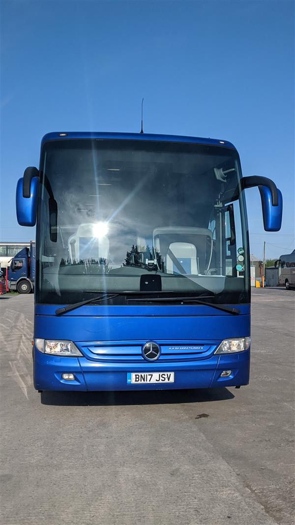 Removed from market now. Mercedes Tourismo PSVAR touring coach 