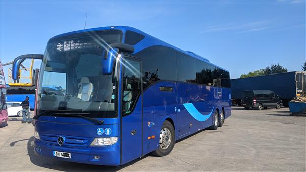 Removed from market now. Mercedes Tourismo PSVAR touring coach 