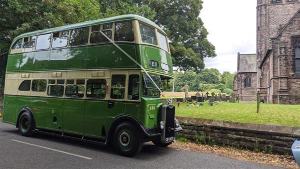 1949 Guy Arab back loader, half cab double decker 1949 Guy Arab back loader, half cab double decker