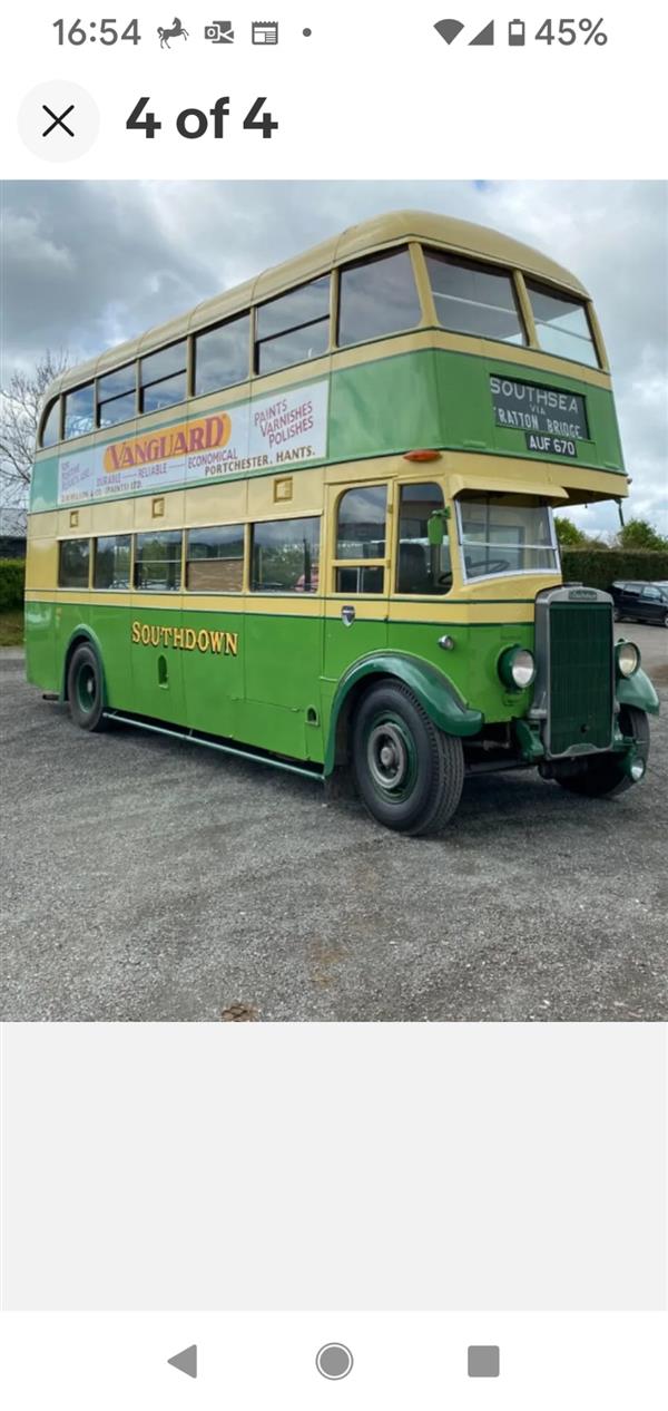 1934 Leyland TD3 double decker 