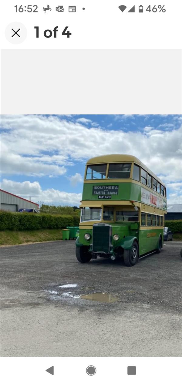 1934 Leyland TD3 double decker 