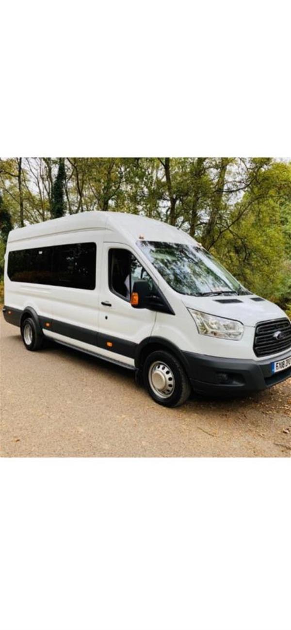 2018 Ford Transit 16 seat psv minibus. Euro 6