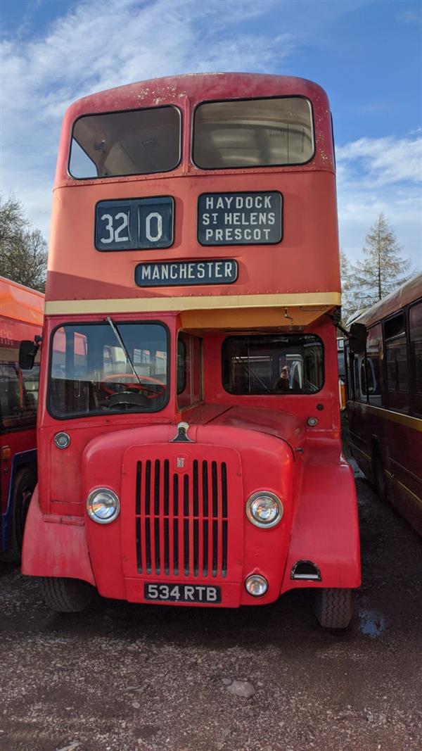 1961 Guy Arab double decker bus back loader 1961 Guy Arab double decker bus back loader