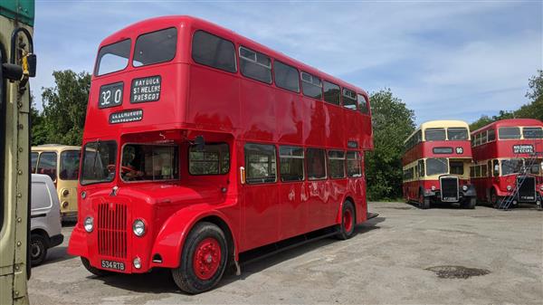 1961 Guy Arab double decker bus back loader 1961 Guy Arab double decker bus back loader