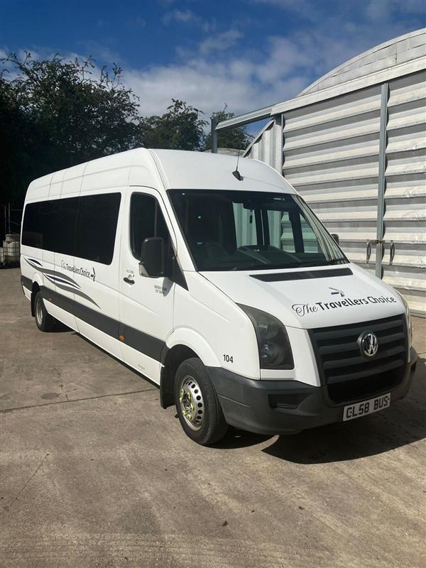 2008 Volkswagen Crafter 16 seat low floor bus 2008 Volkswagen Crafter 16 seat low floor bus
