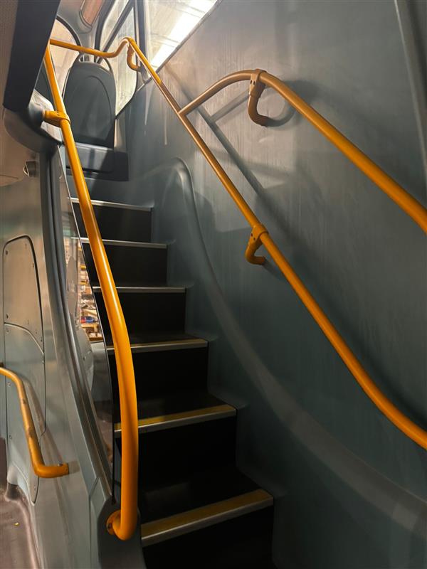 2008 Volvo Double Decker static classroom