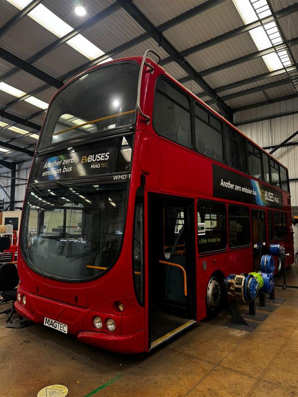 2008 Volvo Double Decker static classroom