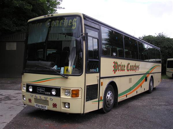 1984 Volvo B10M Van Hool Manual 53 Seats