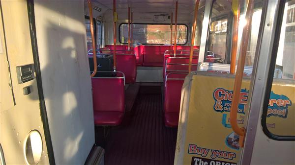 1980 MCW Metrobus,semi open top bus dual door