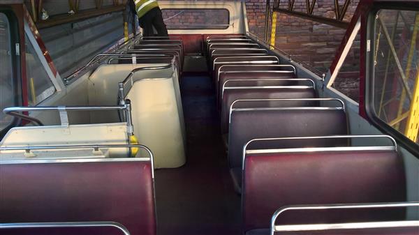 1980 MCW Metrobus,semi open top bus dual door