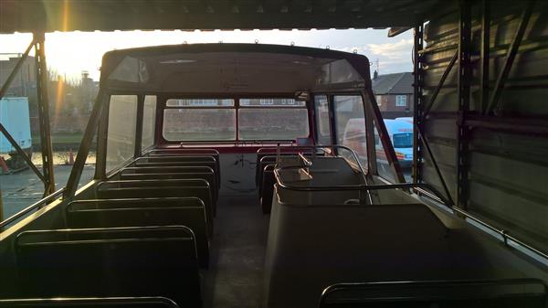 1980 MCW Metrobus,semi open top bus dual door