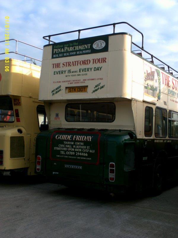 1979 Leyland Atlantean open top bus 1979 Leyland Atlantean open top bus