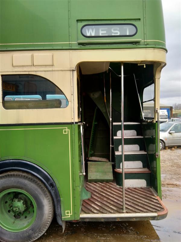 1949 Guy Arab back loader, half cab double decker 1949 Guy Arab back loader, half cab double decker