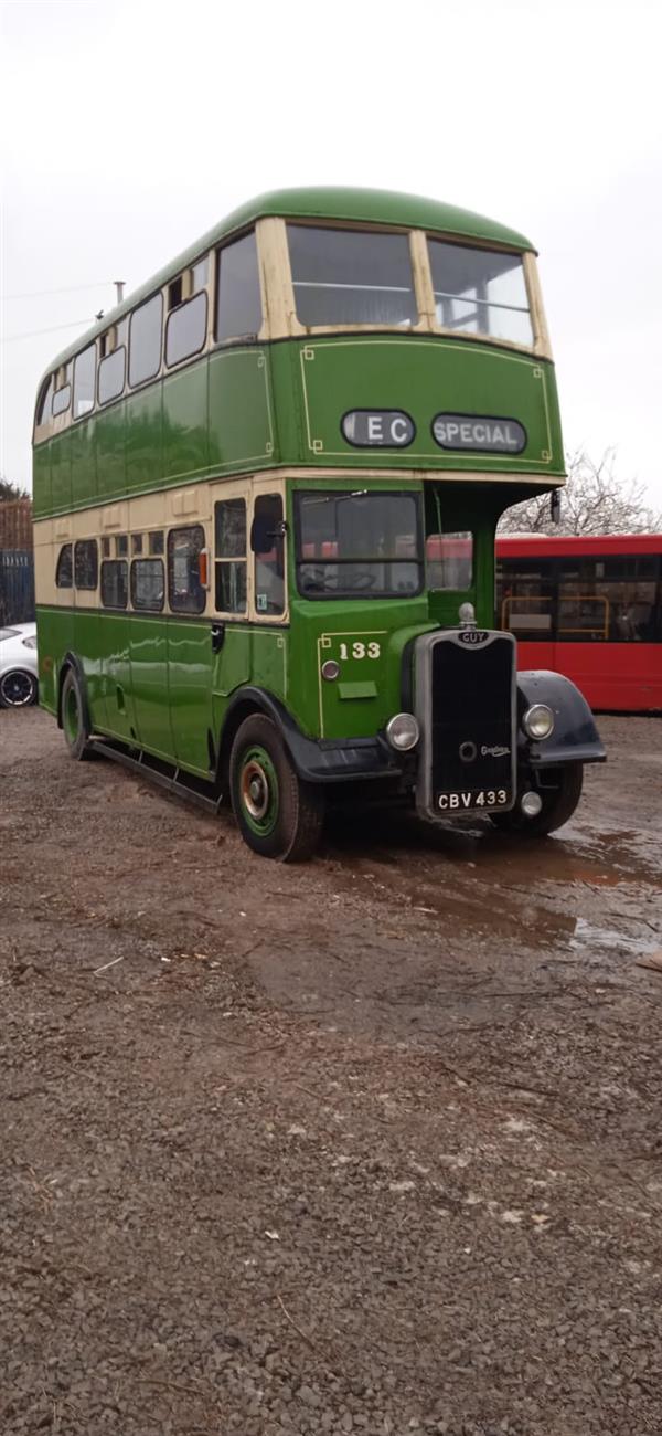 1949 Guy Arab back loader, half cab double decker 1949 Guy Arab back loader, half cab double decker