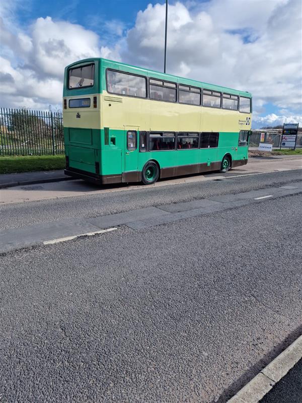 1996 Volvo Olympian double decker bus 1996 Volvo Olympian double decker bus