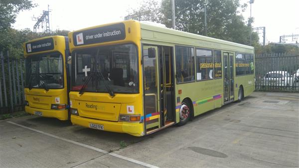 Driver training buses Dennis darts, Driver training buses Dennis darts,
