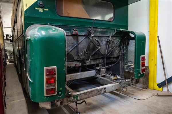 LEYLAND OPEN TOP DOUBLE DECKER IN HOLLAND